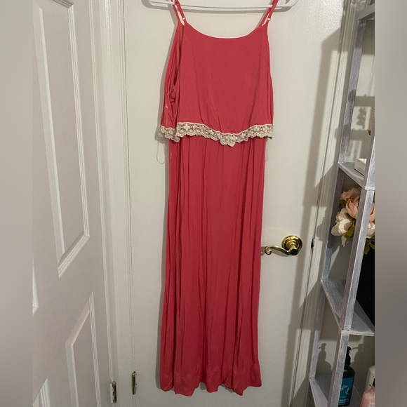 Cloud sky summer dress, size XL, pre-owned - Picture 2 of 3